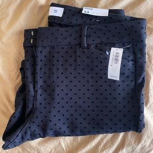 Black polka dot Pixie pants